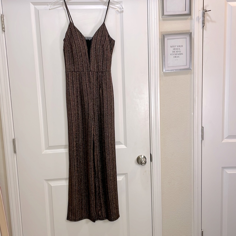 Sweet Storm Black Multi Sparkle Jumpsuit